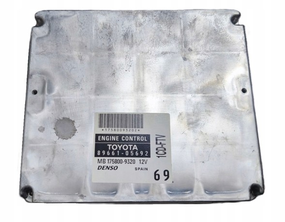 Toyota OE 89661-05692 TOYOTA AVENSIS T25 06-09 2.0 КОМПЛЕКТ КЛЮЧА ЗАПАЛЕННЯ