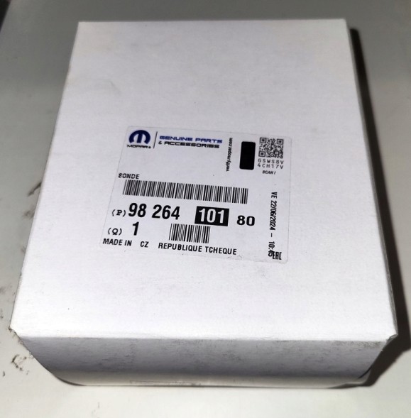 Citroen OE 9826410180 Новий оригінальний датчик nox citroen jumpy v 2.0hdi 9826410180