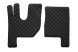V-maxzone Part VIC-128526 Килимки для підлоги ЕКО-Шкіра стьобані (3 шт.) Чорні на всю підлогу,