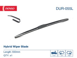 DUR 055L DENSO Гібридна щітка склоочисника Denso Hybrid 550мм