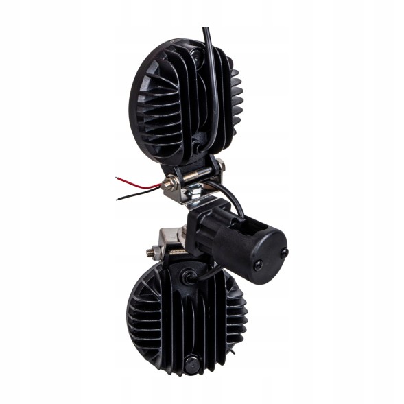 Mizar 66328 4x Світлодіодна робоча фара 12V 24V 57W 10000лм + 2x кріплення на трубу Комплект