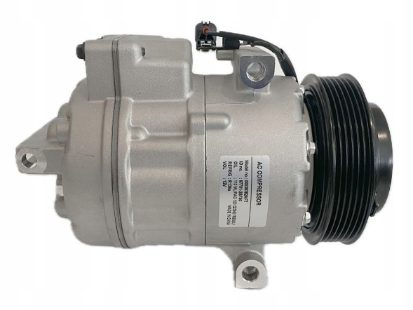 EURO KLIMA EKL38382-ZA97701-2B700, 97701-2B750, F500-MA9AA-05, F500-MA9AA-06, F500-MA9AA05, F500-MA9AA06, F500-MA9AB-05, F500-MA9AB05, 51-0857, 8600221 КОМПРЕСОР КОНДИЦІОНЕРА HYUNDAI SANTA FE 2.2 CRDI F500-MA9AA-07