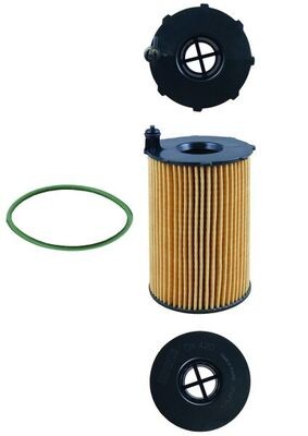 OX420D MAHLE ORIGINAL Фільтр мастил