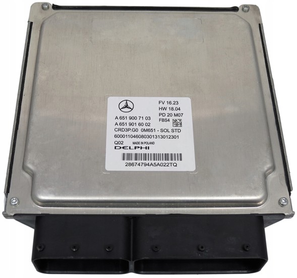Delphi A 651 900 71 03 A 651 901 60 02 БЛОК MERCEDES W907 W910 2.2 A6519007103 A6519016002