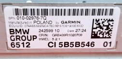 BMW OE Garmin Headunit Висока аудіо навігація MGU22 - 5B5B546 65125B5B546