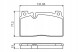 Bosch 0 986 494 702 BOS/GIFT Гальмівні колодки audi front q5 2,0-3,0 tdi 08- bos