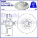 Delphi BG9411RSC Гальмівний диск задній bg9411rsc delphi renault