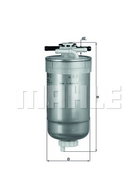 KL233 2 MAHLE ORIGINAL Фільтр палива