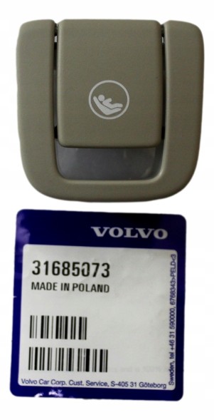 Volvo OE 31685073 VOLVO S60 V60 S90 XC60 2020 ЗАГЛУШКА ЗАДНЬОГО ДИВАНА