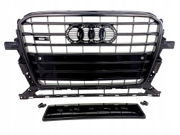 PA 8R0853651S CZARNY РЕШІТКА-ОБМАНКА ГРИЛЬ AUDI Q5 8R LIFT 2012-2016 НА ЗВИЧАЙНИЙ БАМПЕР