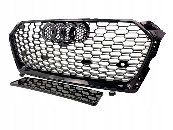 PA 8W6853651R PLASTER MIODU Решітка радіатора Audi A5 чорна стиль RS5 2016-2020