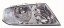 Abakus 665-1113R-LD-EM Фара ліва skoda octavia 04-