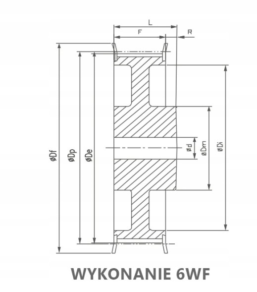 Optibelt 72 8M 30 РЕМІНЬ OPIBELT 30 мм 72 8 М 30