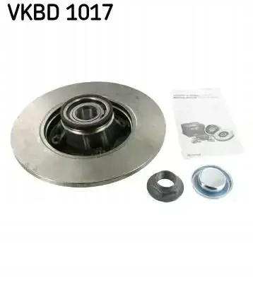 SKF VKBD 1017 Гальмівний диск задній vkbd 1017 skf citroen