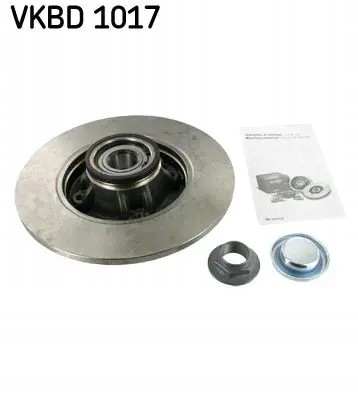 SKF VKBD 1017 Гальмівний диск задній vkbd 1017 skf citroen