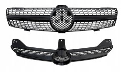 Pulse MB-W219065 Решітка радіатора Mercedes W219 CLS-Class 04-08 стиль DIAMOND BLACK