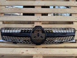 Pulse MB-W219065 Решітка радіатора Mercedes W219 CLS-Class 04-08 стиль DIAMOND BLACK