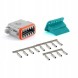 PPHU WTYK BEUTSCH DT PINY ZACISKACZ SYSTEM TAGER 30 Штекер DEUTSCH DT PINS CRIMP SYSTEM TAGER 30