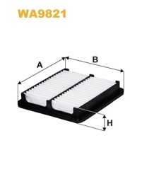 WA9821 WIX FILTERS Фільтр повітряний