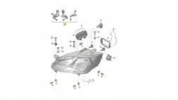 SEAT (оригінальне обладнання) 575998225A Oe seat 575998225a набір для ремонту лівої фари seat ateca