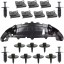 AutoDor D082183 MERCEDES A W176 AMG CLA W117 B W246 ЗАХИСНА НАКЛАДКА ПІД БАМПЕР 1768850136 + КЛІПСИ