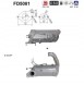AS FD5081 Сажовий фільтр fap dpf fd5081 as mercedes