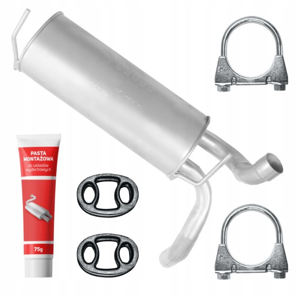 Ferroz FRZ-F4I18I2W2J0Y8C3 Глушник кінцевий для opel astra j 09 - 18 1.4 t хетчбек kombi седан бонус