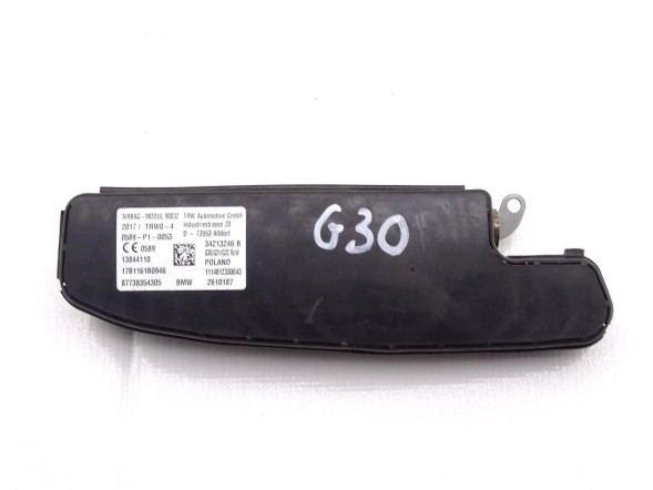 BMW OE 34213246B GBI_BMW BMW 5 G30 G31 17-24 ПОДУШКА БЕЗПЕКИ (AIRBAG) ПЕРЕДНЬОГО ПАСАЖИРСЬКОГО СИДІННЯ ЛІВА ОРИГІНАЛ НОВА