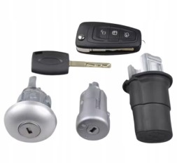 Polcar NOWA KPL STACYJKA ZAMKI WKŁADKA DO DRZWI FORD TRANSIT MK8 CUSTOM MK8 2012-> 2013 2014 2015 2016 2017 2018 2019 2020 2021 2022 2023 Замок запалювання Polcar заміна для Ford Transit MK8 2012-2023