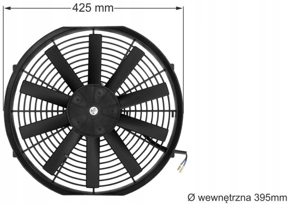 Turboworks MG-WE-011 Вентилятор turboworks 16" тип 1 штампувальний/всмоктуючий