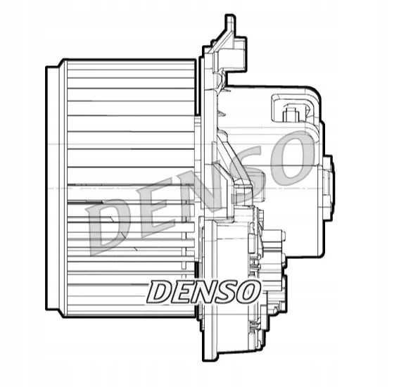 Denso DEA09072 Вентилятор пічки dea09072 denso