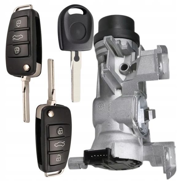 Китай AUDI TT 8J3 2006-2014 - 2KL ЗАМОК ЗАПАЛЮВАННЯ ВСТАВКА ЗАМКА ЗАПАЛЮВАННЯ КЛЮЧІ НОВИЙ AUDI TT 8J3 2006-2014