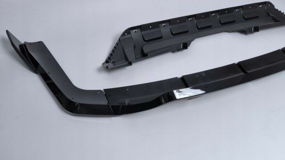 Китай BMW X5 F15 KOMPLET DOKŁADEK SPOILERY AERO KIT M-PAKIET CZARNY POŁYSK Спойлери BMW X5 F15 комплект чорний глянець