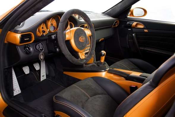 Porsche OE 997553901 PORSCHE 911 997 ПЛАНКИ ТУНЕЛЬ ДЕКОР КРИШКИ ORANGE