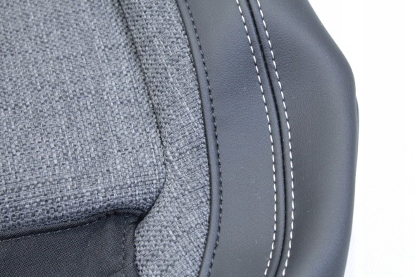 BMW OE 7481750 52107481750 Mat./Leatherette Bl. Pearl/carbon-black (KDE1) ОБШИВКА СИДІННЯ СПОРТИВНОГО КРІСЛА ШТУЧНА ШКІРА MINI F60 COUNTRYMAN