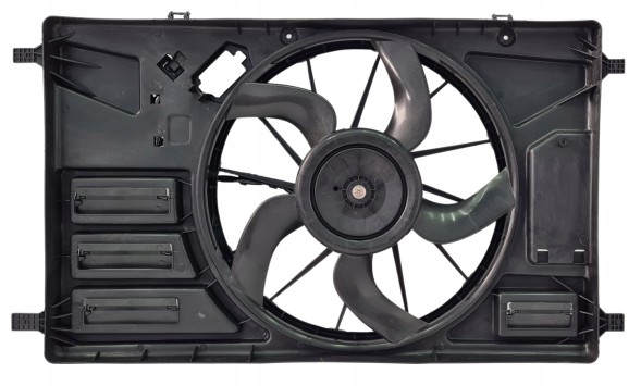 Радіатор radio409386456 Вентилятор ford transit custom 13- 2.0 2.2 tdci