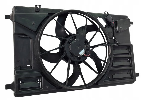 Радіатор radio409386456 Вентилятор ford transit custom 13- 2.0 2.2 tdci