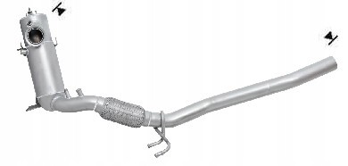 CHINA 699-6420 Фільтр dpf твердих частинок vw volkswagen golf plus 1.6 ; 2.0 tdi | 2009-2013