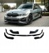 KAMEX KAMEX- G20 G21 SPOILER PRZÓD M-PAKIET SMUKŁY BEZ OBNIŻENIA СПОЙЛЕР СПЛІТТЕР ПЕРЕДНІЙ BMW 3 G20 G21 2018+ ЧОРНИЙ ГЛЯНЕЦЬ МІЦНИЙ ABS