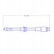 PHU DONOCIK ZPET-0102 Zestaw przewodów hamulcowych elastycznych teflonowych w oplocie stalowym BMW F30 - F31 - F80 Комплект гальмівних магістралей