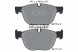 Textar 2417001 Колодки хам. Bmw р. E70/e71 x5/x6 08- 2417001 textar