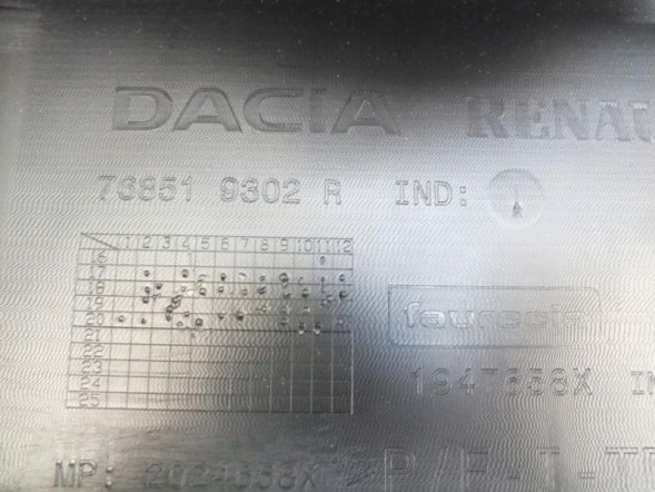 Renault OE БОКОВА СПОДНИЦА DACIA DUSTER II 768519302R