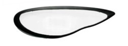 Vroomer LC-PANAMERA-PLCI-R Абажур Скло Лампи Фари Porsche Panamera I 970 G1 (2009 - 2013) правий