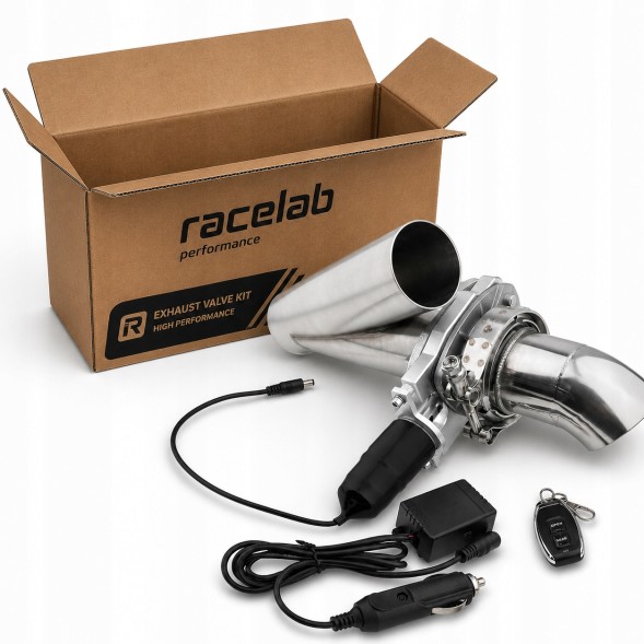 Racelab Performance 5908056561078 Електрична заслінка вихлопу 76 мм (3 дюйми) - Купити