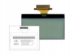 Китай LCD-PIXEL.COM WYŚWIETLACZ LCD FIAT GRANDE PUNTO FIORINO DOBLO LCD дисплей для Fiat Grande Punto, Fiorino, Doblò