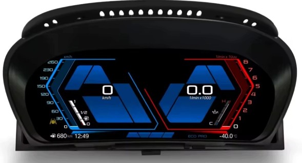 Китай BMW F30 F31 F32 F33 F34 F36 2011-2BMW E60 E61 X5 E70 X6 E71 CYFROWY LICZNIK ZEGARY CARPLAY ANDROID AUTO HUD019 CYFROWY LICZNIK ZEGARY CARPLAY HUD ЦИФРОВИЙ ДИСПЛЕЙ BMW E60 E61 X5 E70 X6 E71 З CARPLAY ANDROID AUTO HUD
