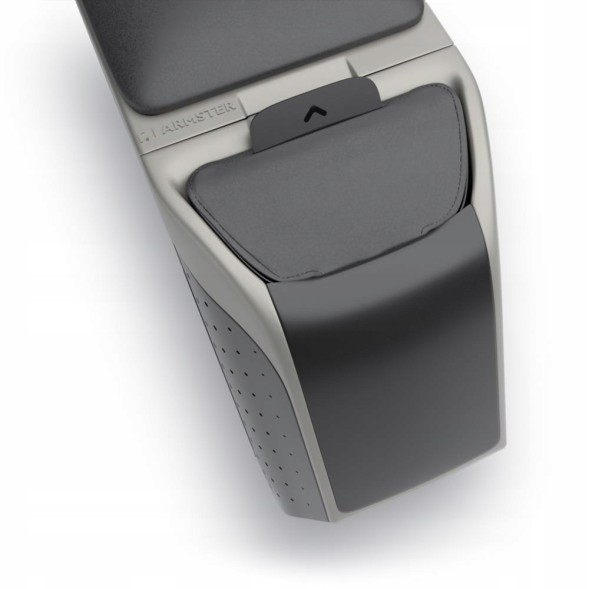 Rati Rati-A29314 ПІДЛОКІТНИК для Opel Zafira C Tourer (2011-2019) - А2 сріблястий