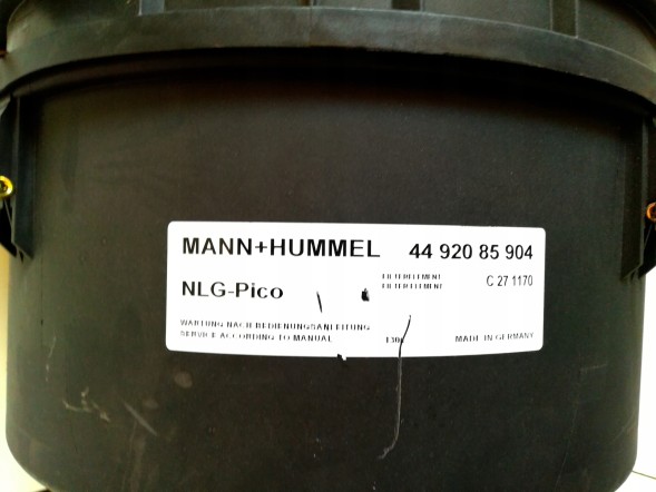 Iveco OE 4492085904 КОРПУС ПОВІТРЯНОГО ФІЛЬТРА NLG FILTER MANN STRALIS