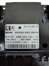 Citroen OE Панель управління кондиціонером Citroen C5 6452R9