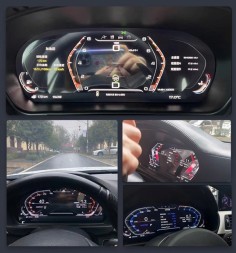 Китай Zegary Cyfrowe LCD BMW BMW 5 7 F07 F10 F11 F06 F12 F13 F01 F02 F03 ЖК ЦИФРОВІ ГОДИННИКИ BMW 5 7 F07 F10 F11 F06 F12 F13 F01 F02 F03 1920X720p